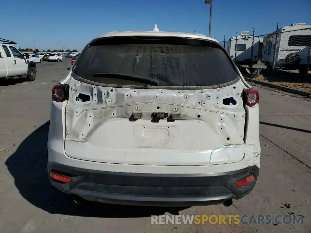 6 fotografías del automóvil dañado JM3TCACY0M0501155 MAZDA CX-9 2021