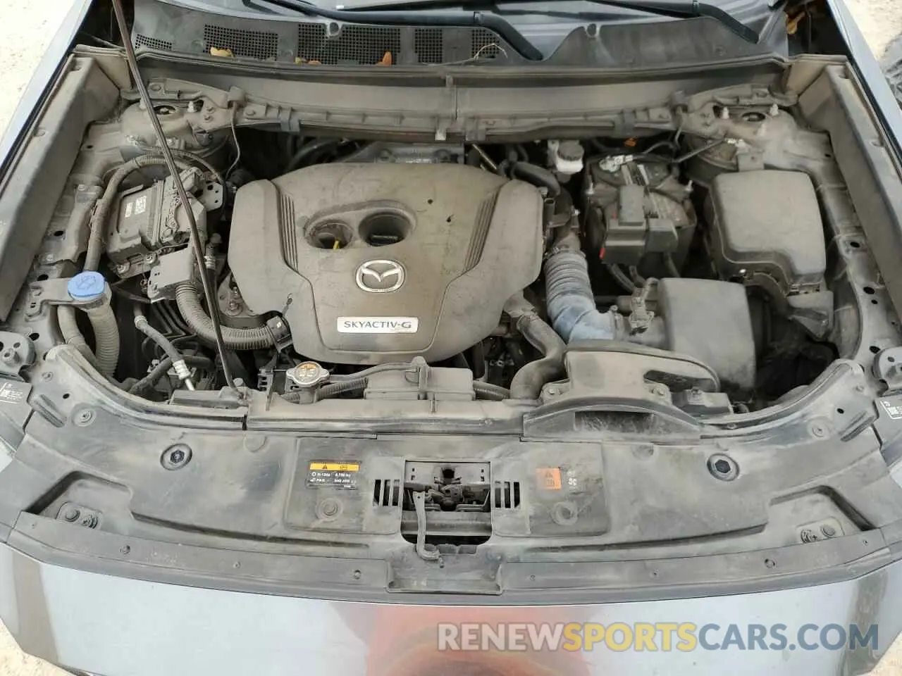 11 fotografías del automóvil dañado JM3TCACY1M0502783 MAZDA CX-9 2021