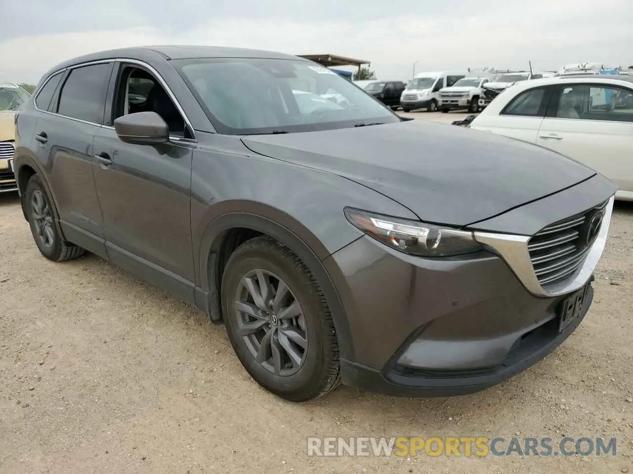 4 fotografías del automóvil dañado JM3TCACY1M0502783 MAZDA CX-9 2021