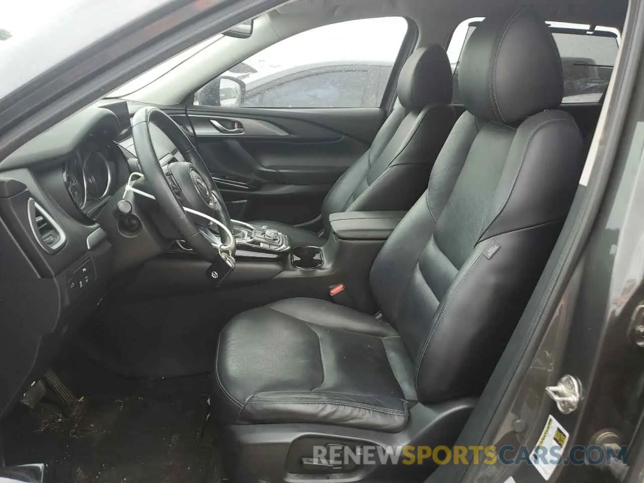 7 fotografías del automóvil dañado JM3TCACY1M0502783 MAZDA CX-9 2021