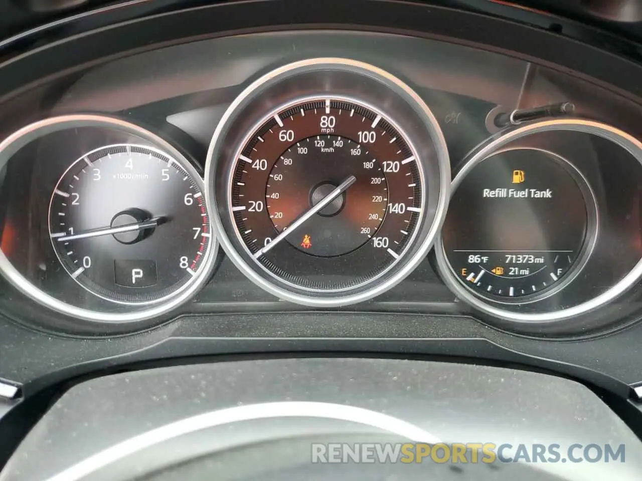 9 fotografías del automóvil dañado JM3TCACY1M0502783 MAZDA CX-9 2021