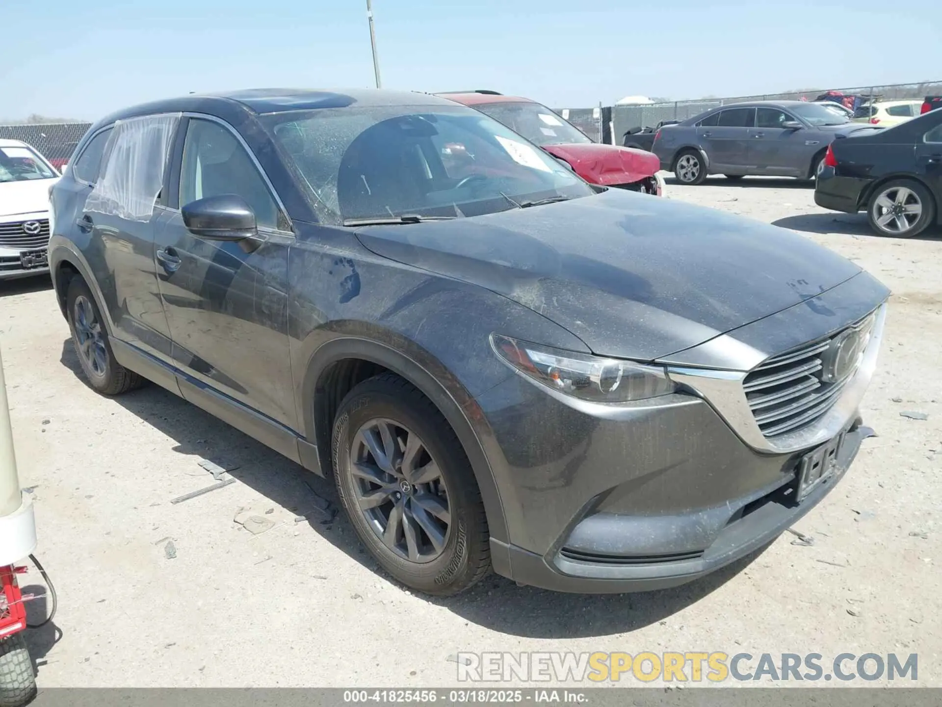 1 fotografías del automóvil dañado JM3TCACY2M0502016 MAZDA CX-9 2021