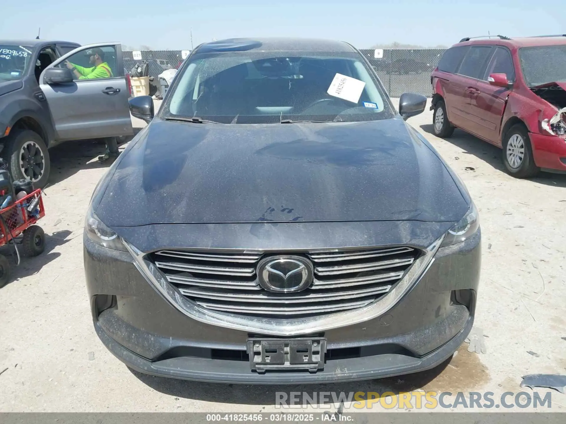 12 fotografías del automóvil dañado JM3TCACY2M0502016 MAZDA CX-9 2021