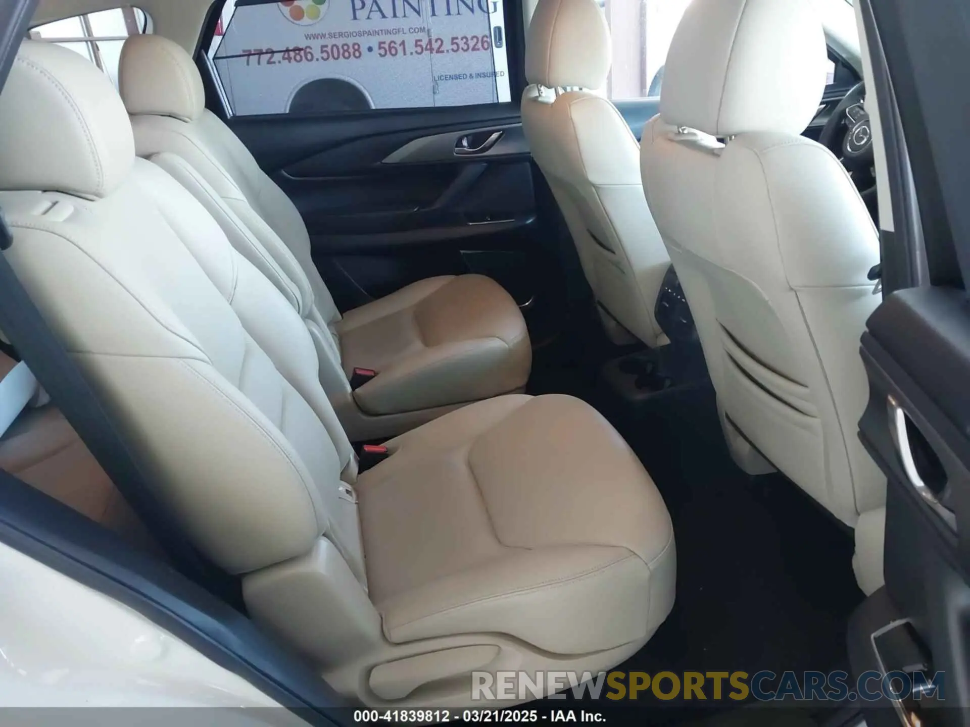 8 fotografías del automóvil dañado JM3TCACY2M0507782 MAZDA CX-9 2021