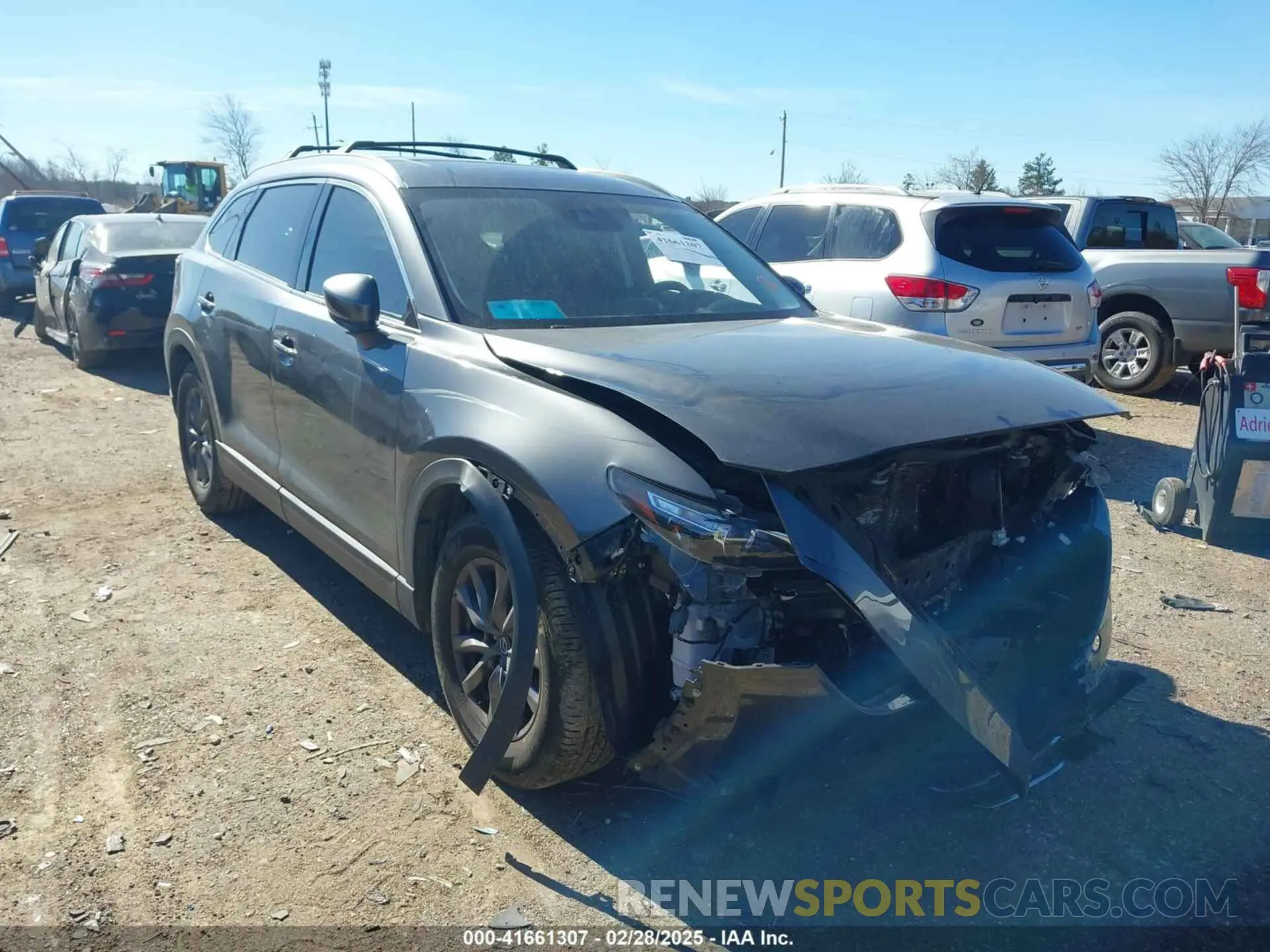 1 fotografías del automóvil dañado JM3TCACY4M0509579 MAZDA CX-9 2021