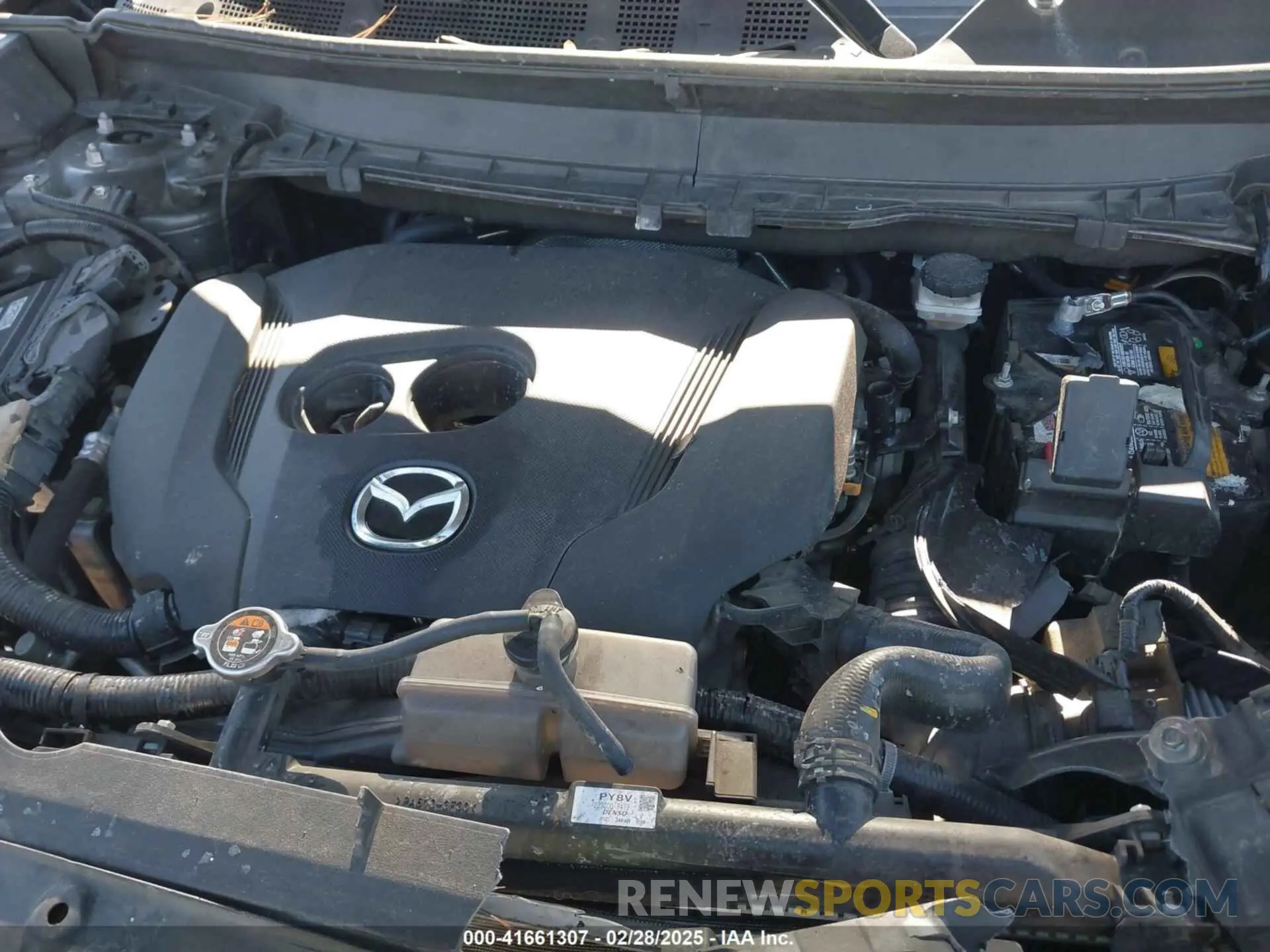10 fotografías del automóvil dañado JM3TCACY4M0509579 MAZDA CX-9 2021