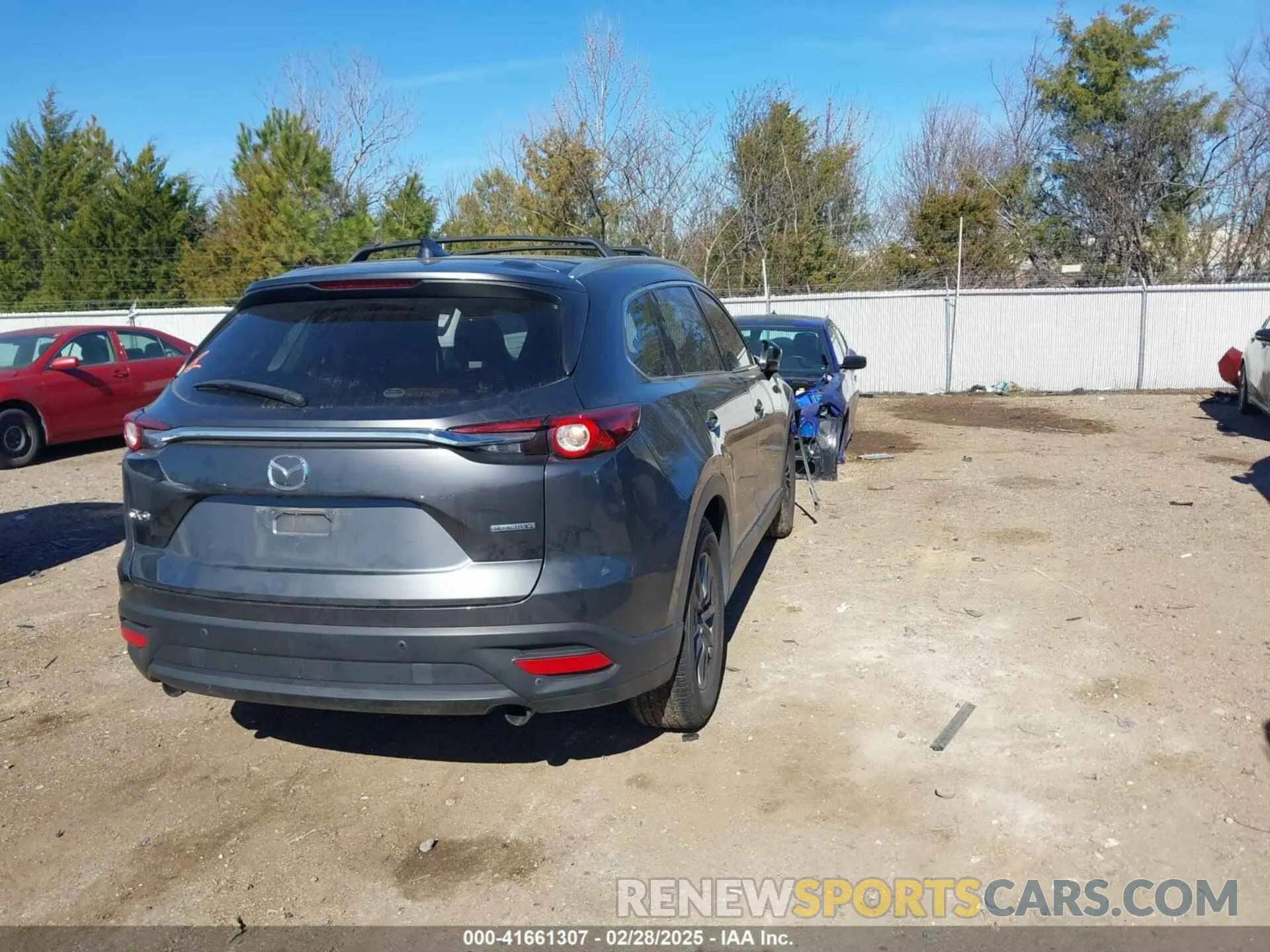 4 fotografías del automóvil dañado JM3TCACY4M0509579 MAZDA CX-9 2021