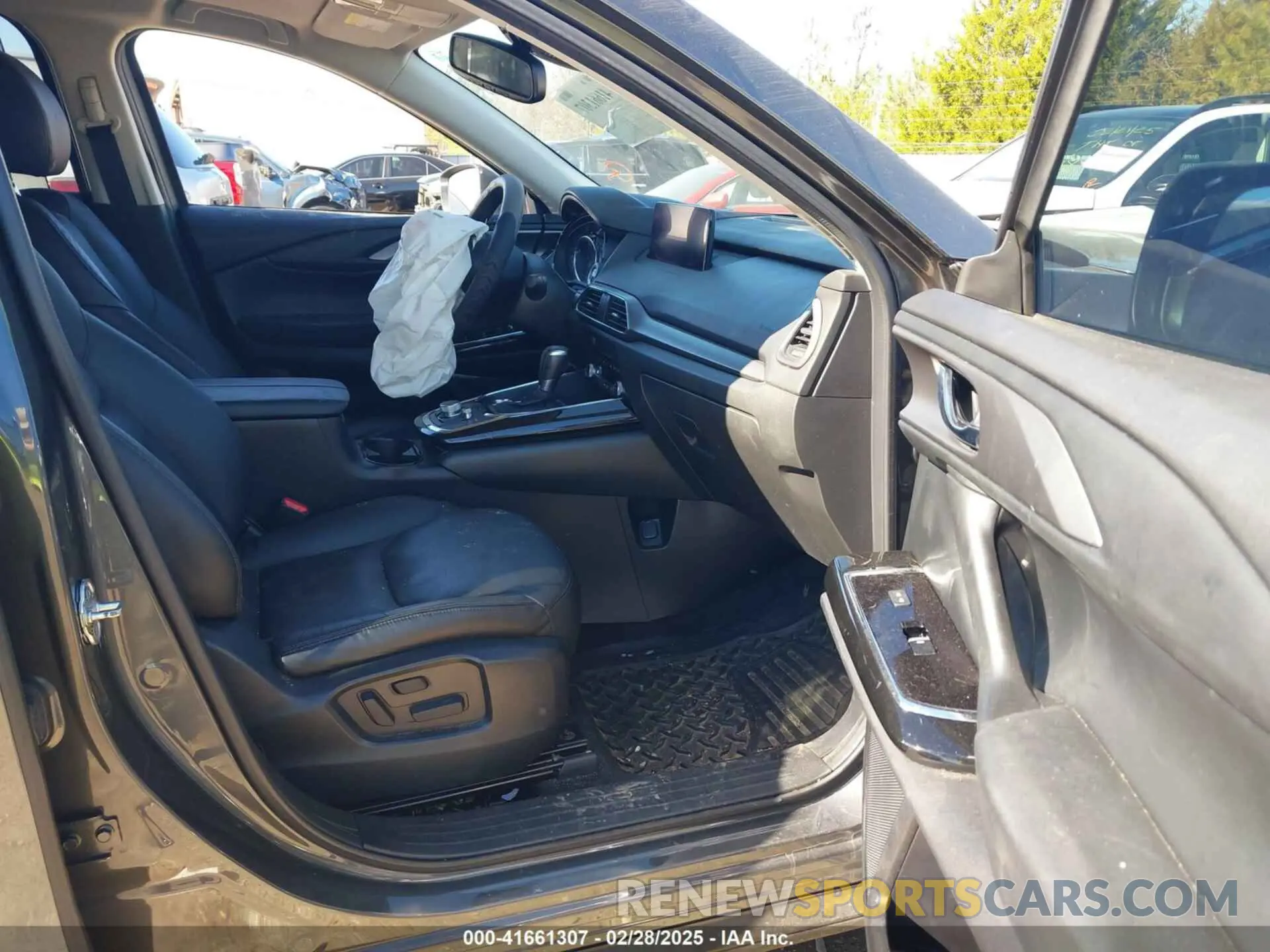 5 fotografías del automóvil dañado JM3TCACY4M0509579 MAZDA CX-9 2021
