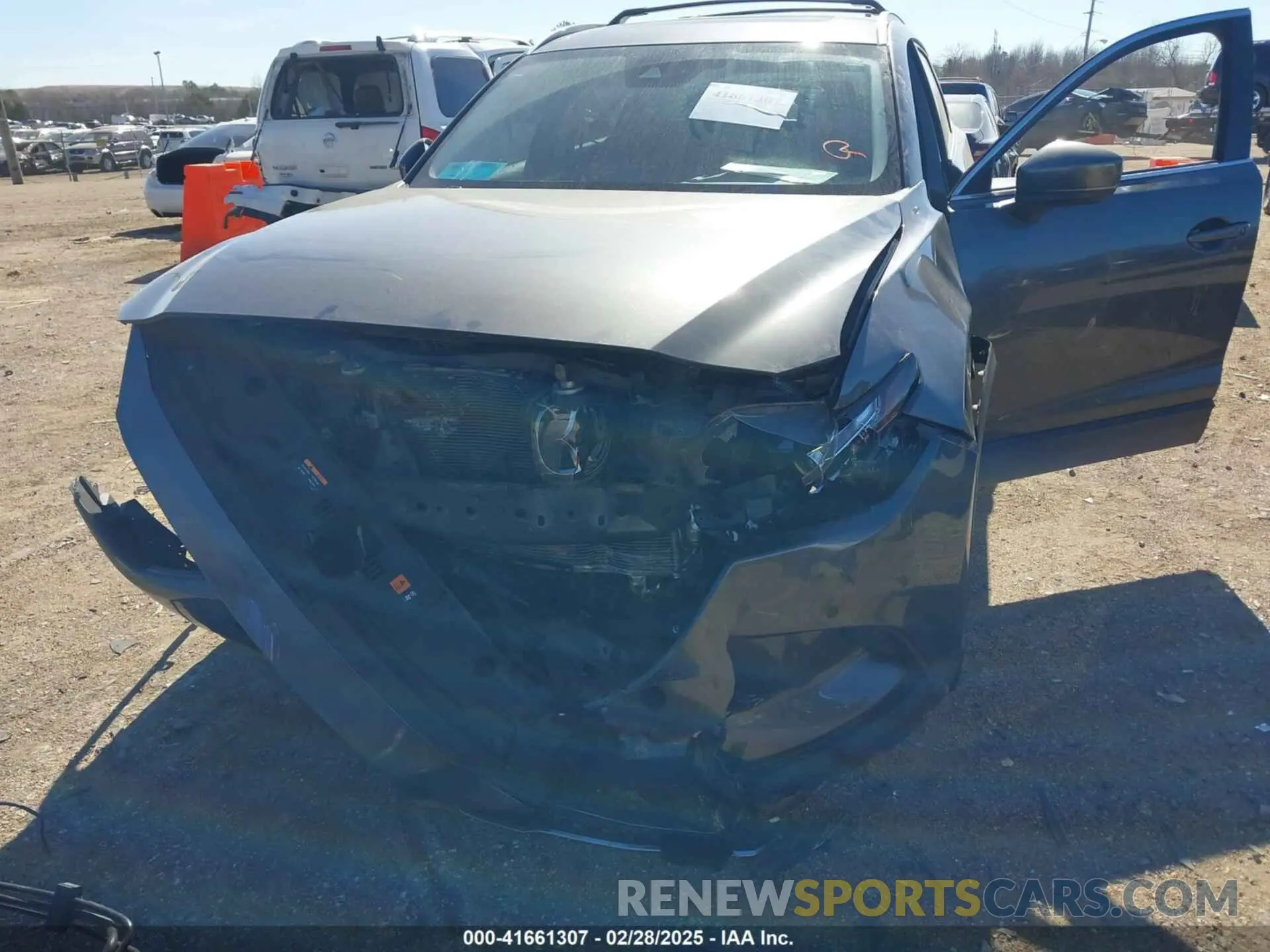 6 fotografías del automóvil dañado JM3TCACY4M0509579 MAZDA CX-9 2021