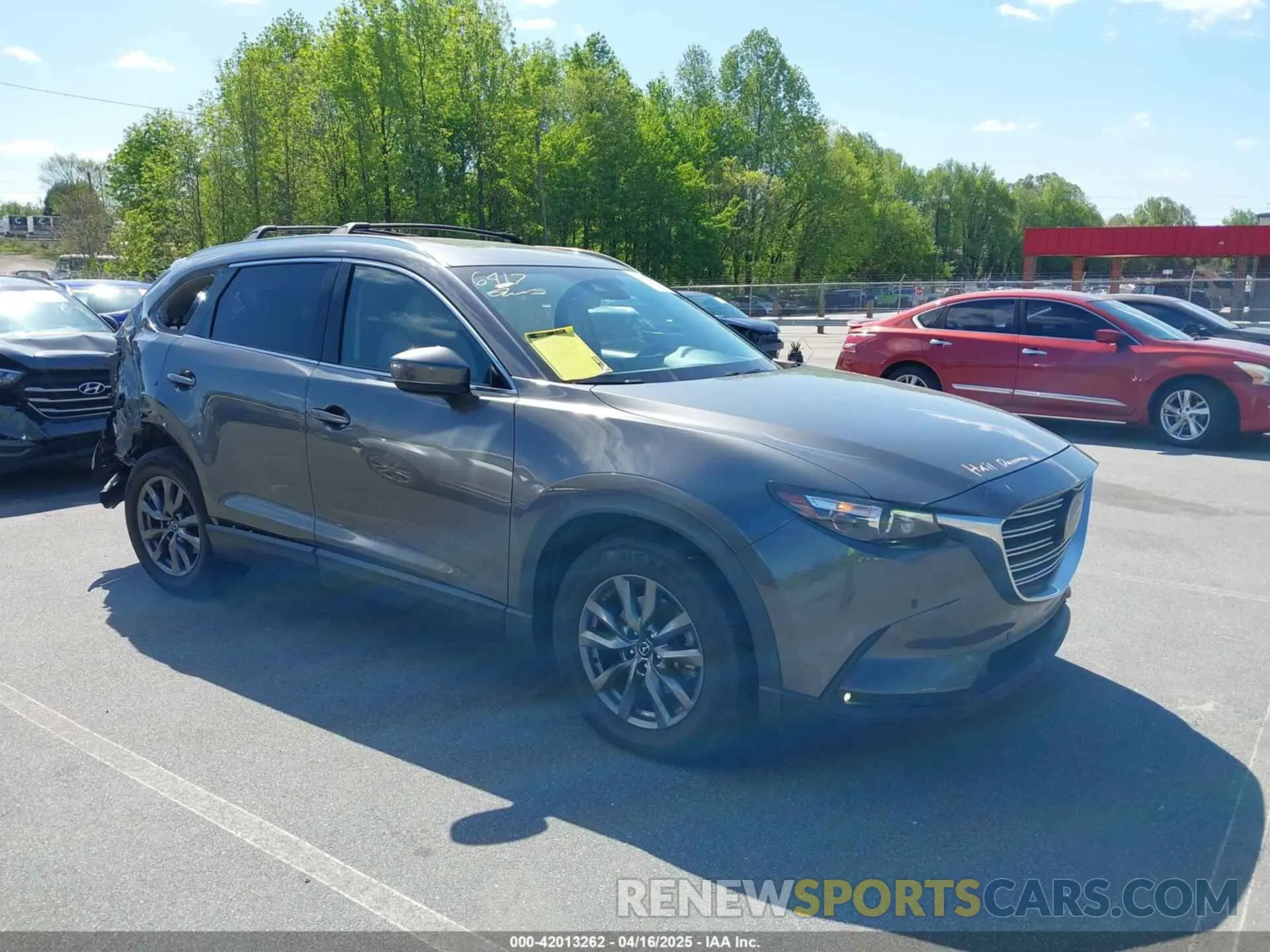 1 fotografías del automóvil dañado JM3TCACY7M0503484 MAZDA CX-9 2021