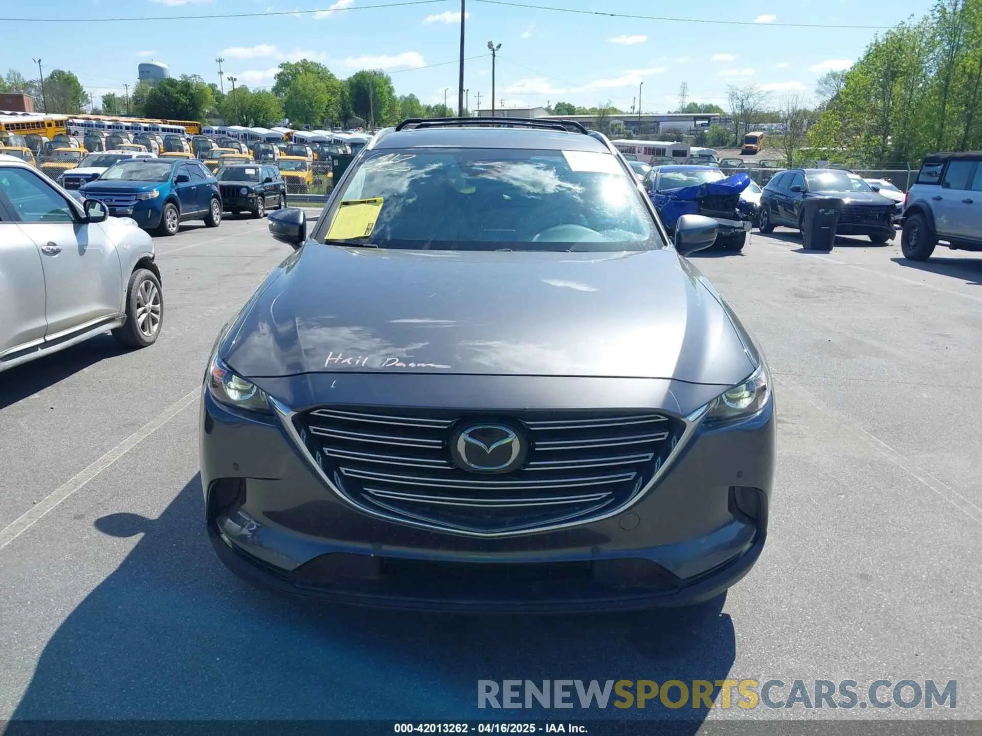 13 fotografías del automóvil dañado JM3TCACY7M0503484 MAZDA CX-9 2021
