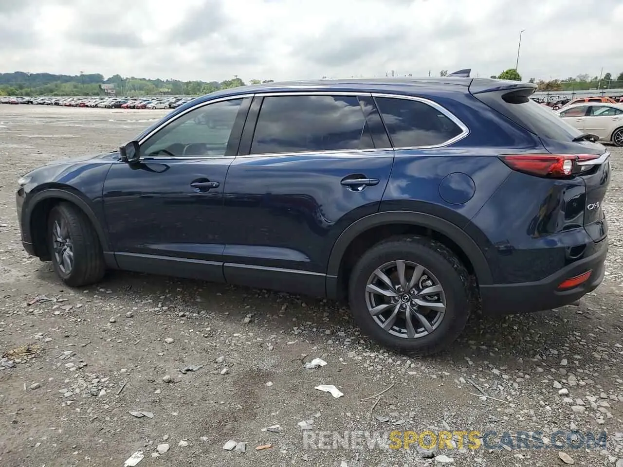 2 fotografías del automóvil dañado JM3TCACY7M0511939 MAZDA CX-9 2021