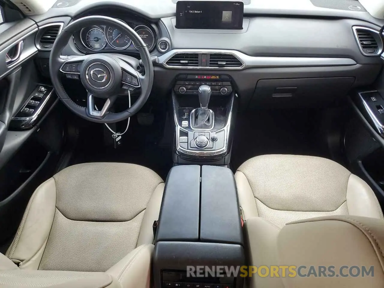 8 fotografías del automóvil dañado JM3TCACY7M0511939 MAZDA CX-9 2021