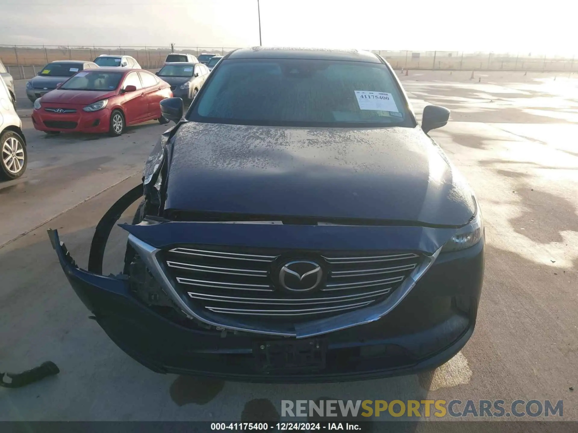 11 fotografías del automóvil dañado JM3TCACYXM0516875 MAZDA CX-9 2021
