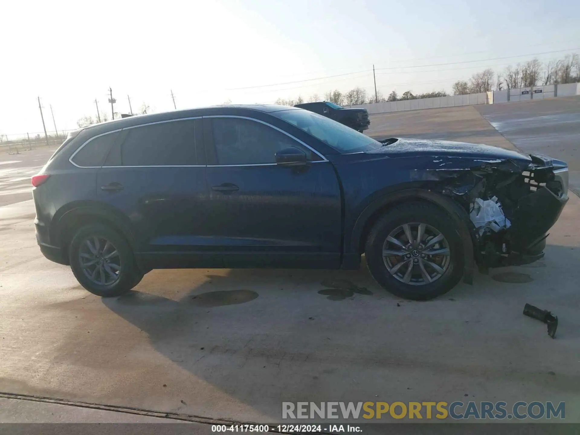 12 fotografías del automóvil dañado JM3TCACYXM0516875 MAZDA CX-9 2021
