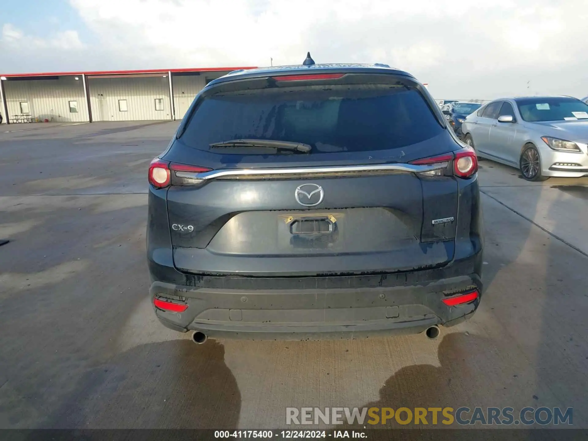 15 fotografías del automóvil dañado JM3TCACYXM0516875 MAZDA CX-9 2021
