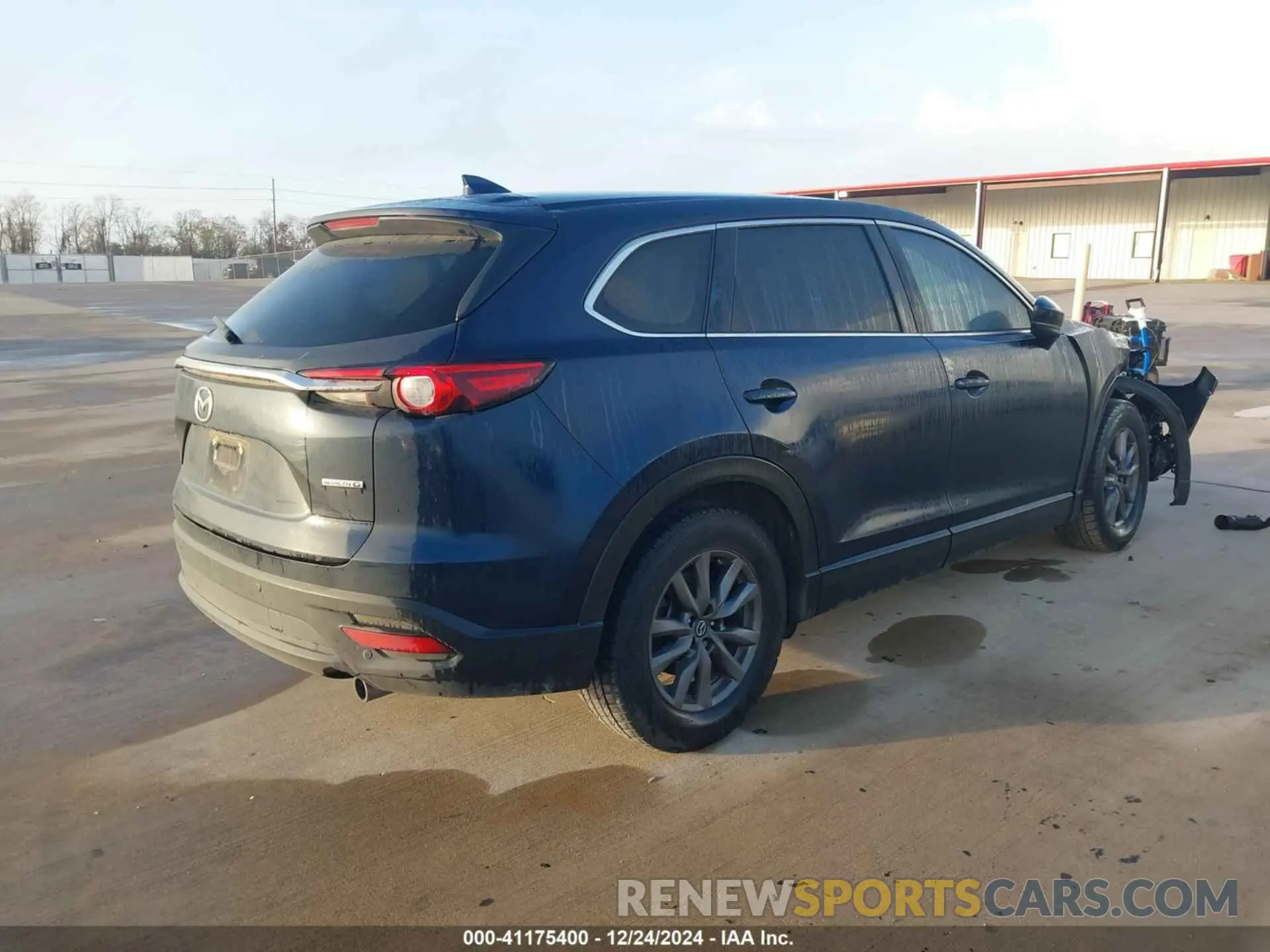 4 fotografías del automóvil dañado JM3TCACYXM0516875 MAZDA CX-9 2021