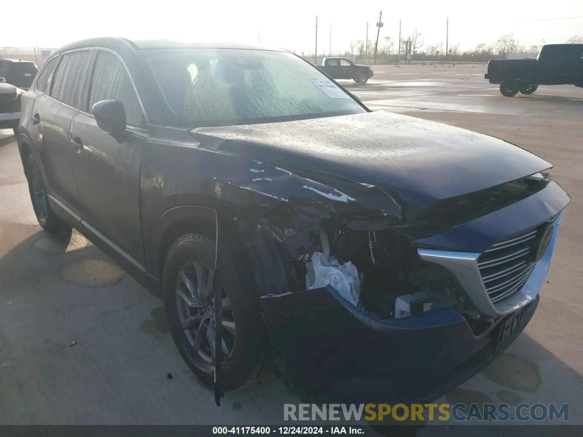 6 fotografías del automóvil dañado JM3TCACYXM0516875 MAZDA CX-9 2021