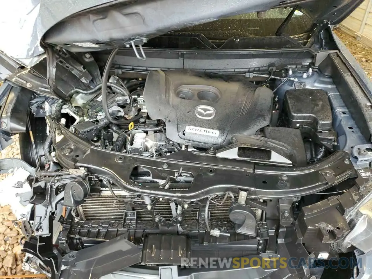 13 fotografías del automóvil dañado JM3TCADY0M0501090 MAZDA CX-9 2021