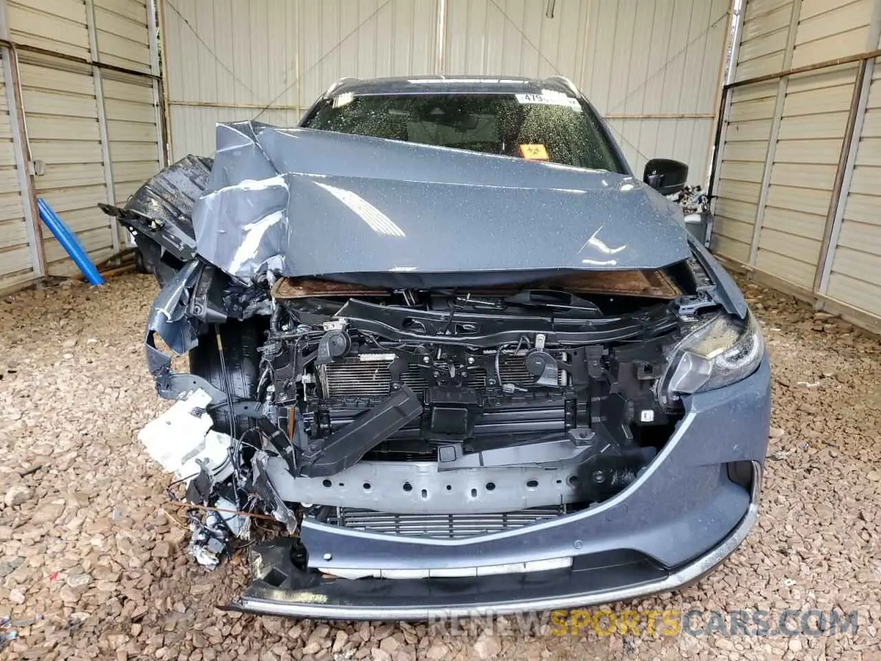 5 fotografías del automóvil dañado JM3TCADY0M0501090 MAZDA CX-9 2021