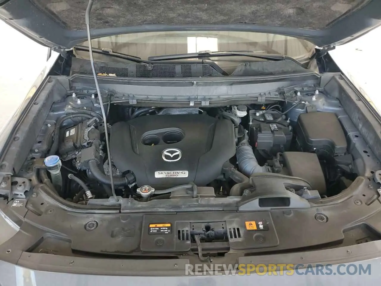 12 fotografías del automóvil dañado JM3TCADY1M0522529 MAZDA CX-9 2021