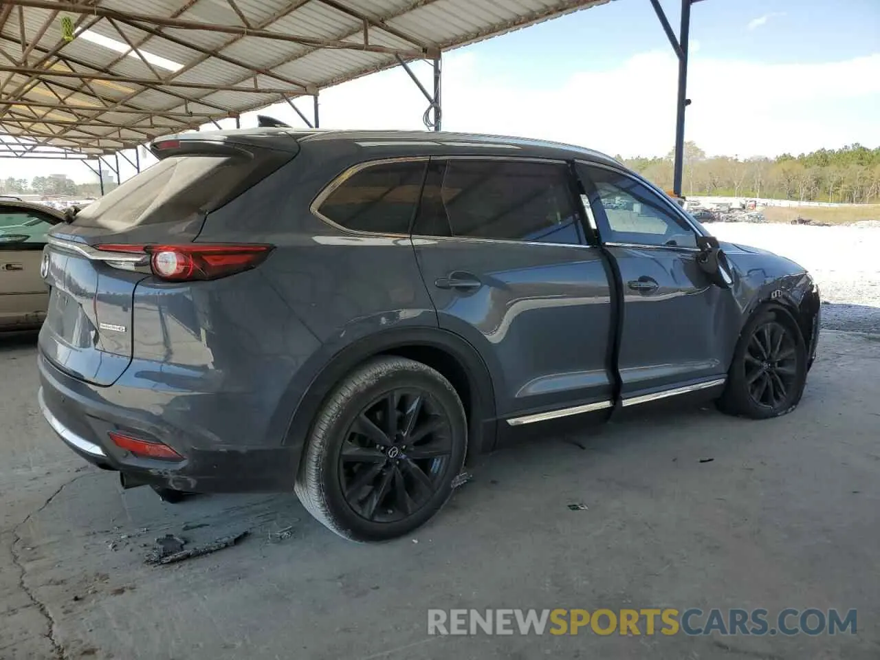 3 fotografías del automóvil dañado JM3TCADY1M0522529 MAZDA CX-9 2021