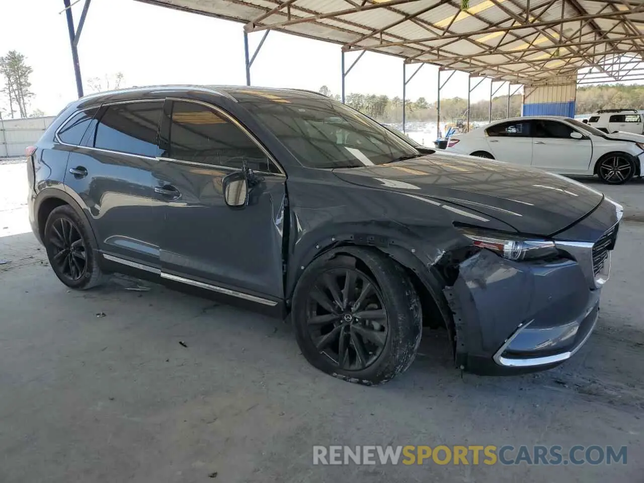 4 fotografías del automóvil dañado JM3TCADY1M0522529 MAZDA CX-9 2021