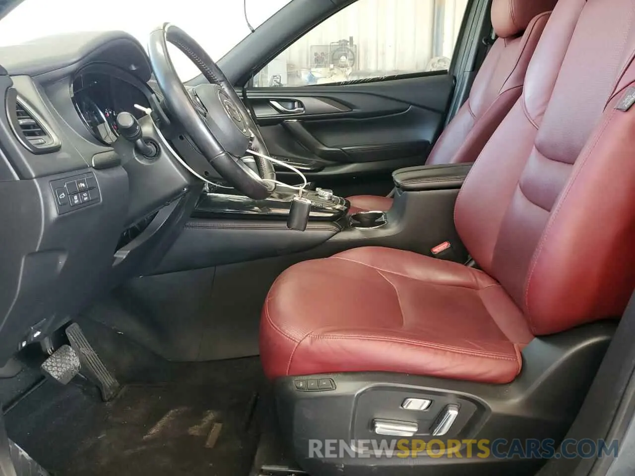 7 fotografías del automóvil dañado JM3TCADY1M0522529 MAZDA CX-9 2021