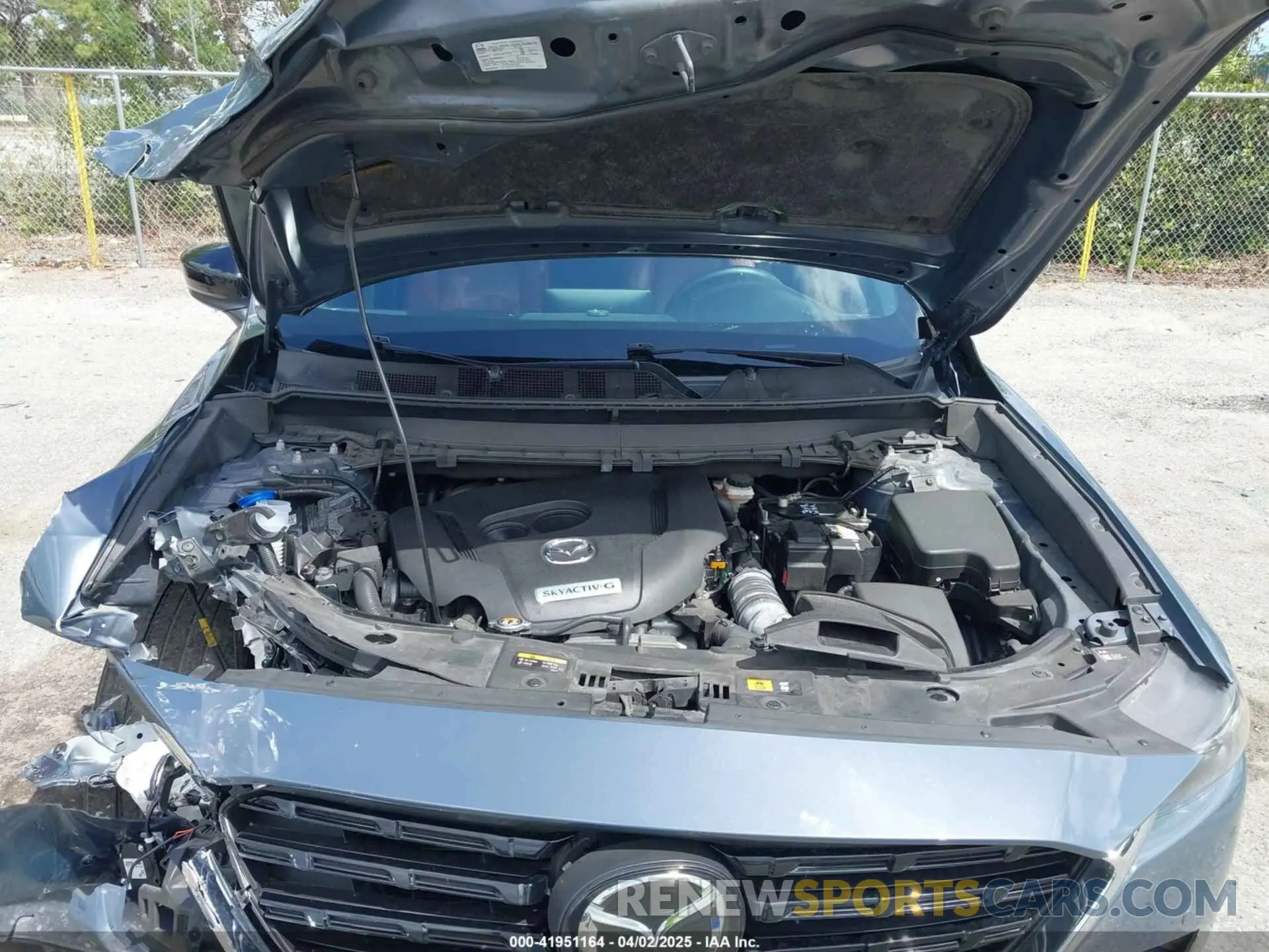 10 fotografías del automóvil dañado JM3TCADY3M0517722 MAZDA CX-9 2021