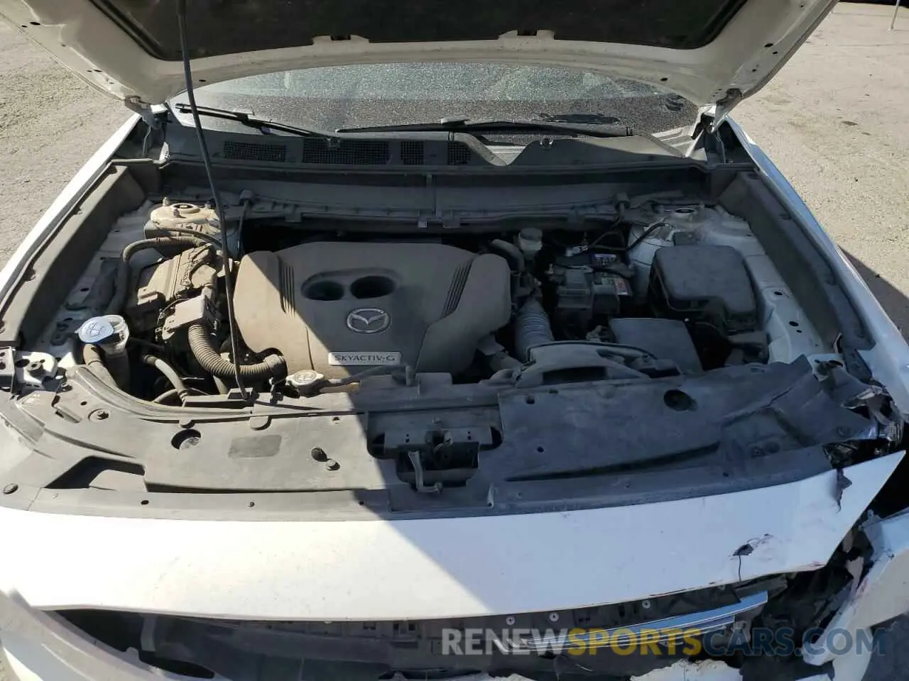 12 fotografías del automóvil dañado JM3TCADY4M0500010 MAZDA CX-9 2021