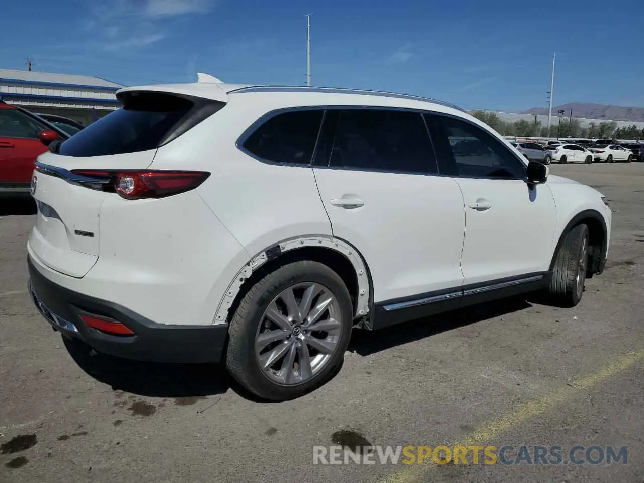 3 fotografías del automóvil dañado JM3TCADY4M0500010 MAZDA CX-9 2021