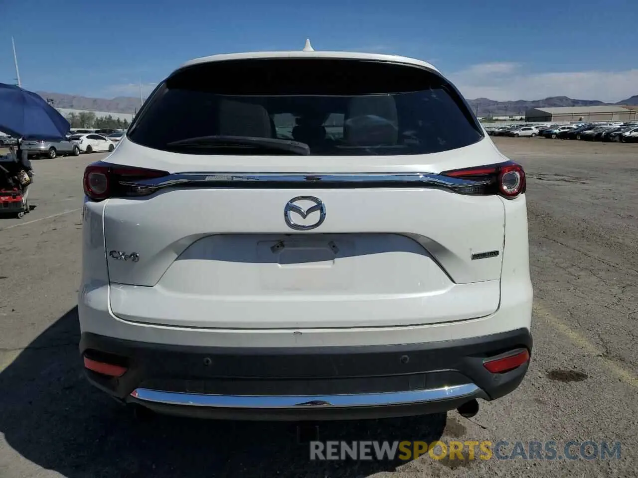 6 fotografías del automóvil dañado JM3TCADY4M0500010 MAZDA CX-9 2021