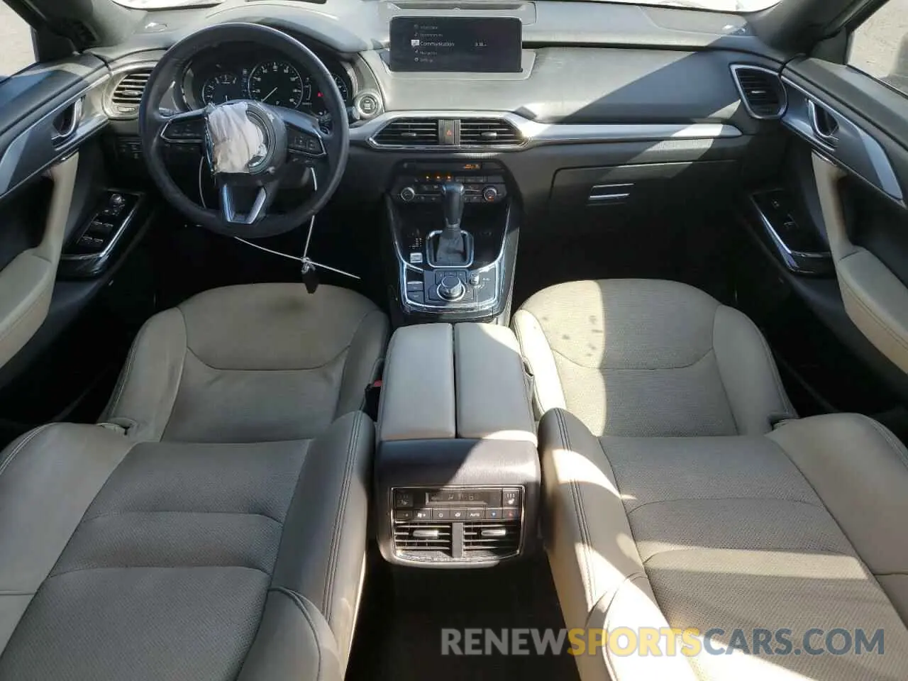 8 fotografías del automóvil dañado JM3TCADY4M0500010 MAZDA CX-9 2021