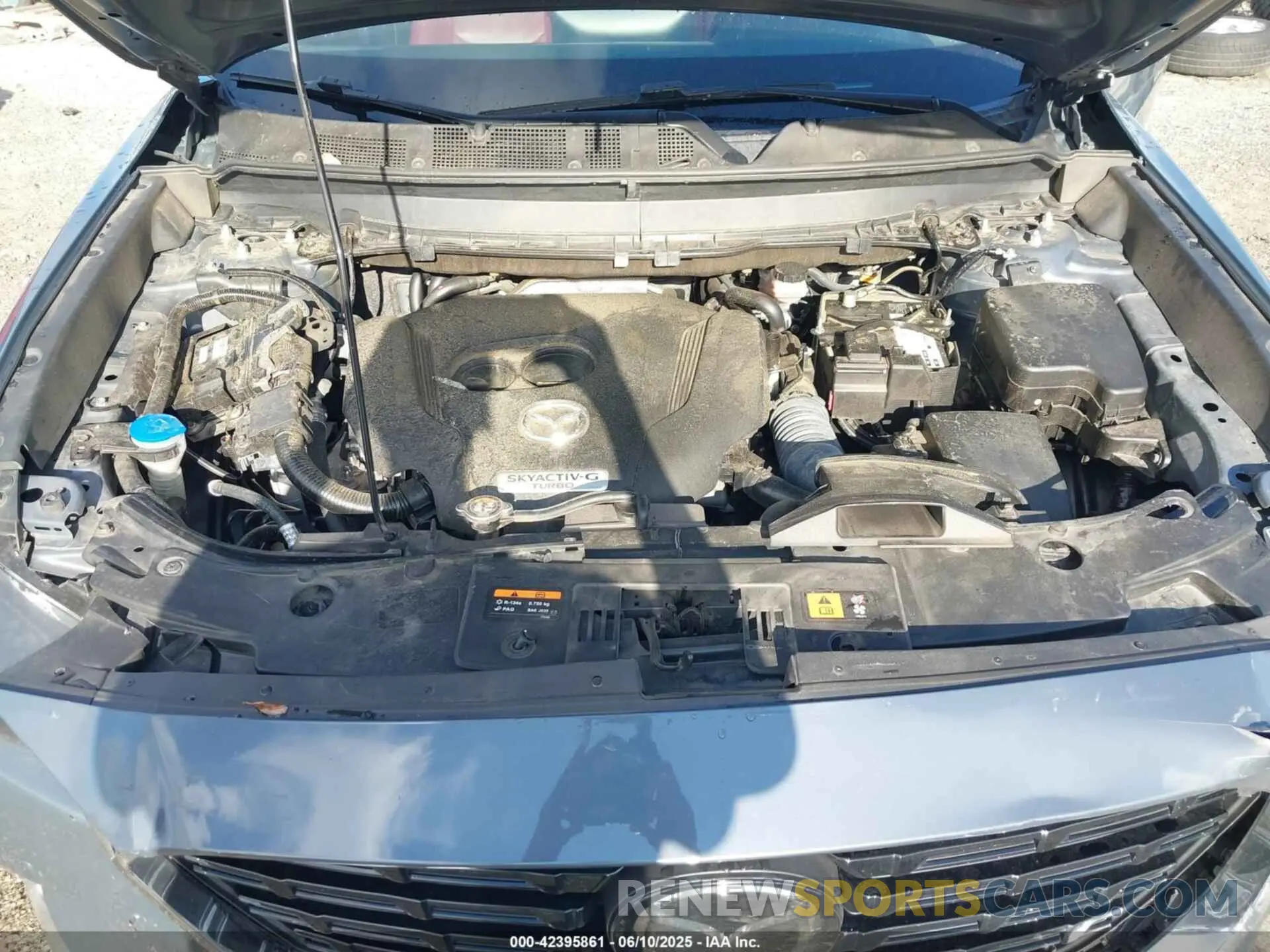 10 fotografías del automóvil dañado JM3TCADY7M0528223 MAZDA CX-9 2021