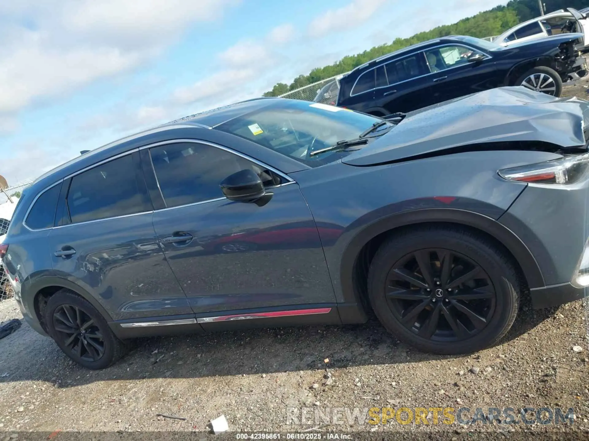 13 fotografías del automóvil dañado JM3TCADY7M0528223 MAZDA CX-9 2021
