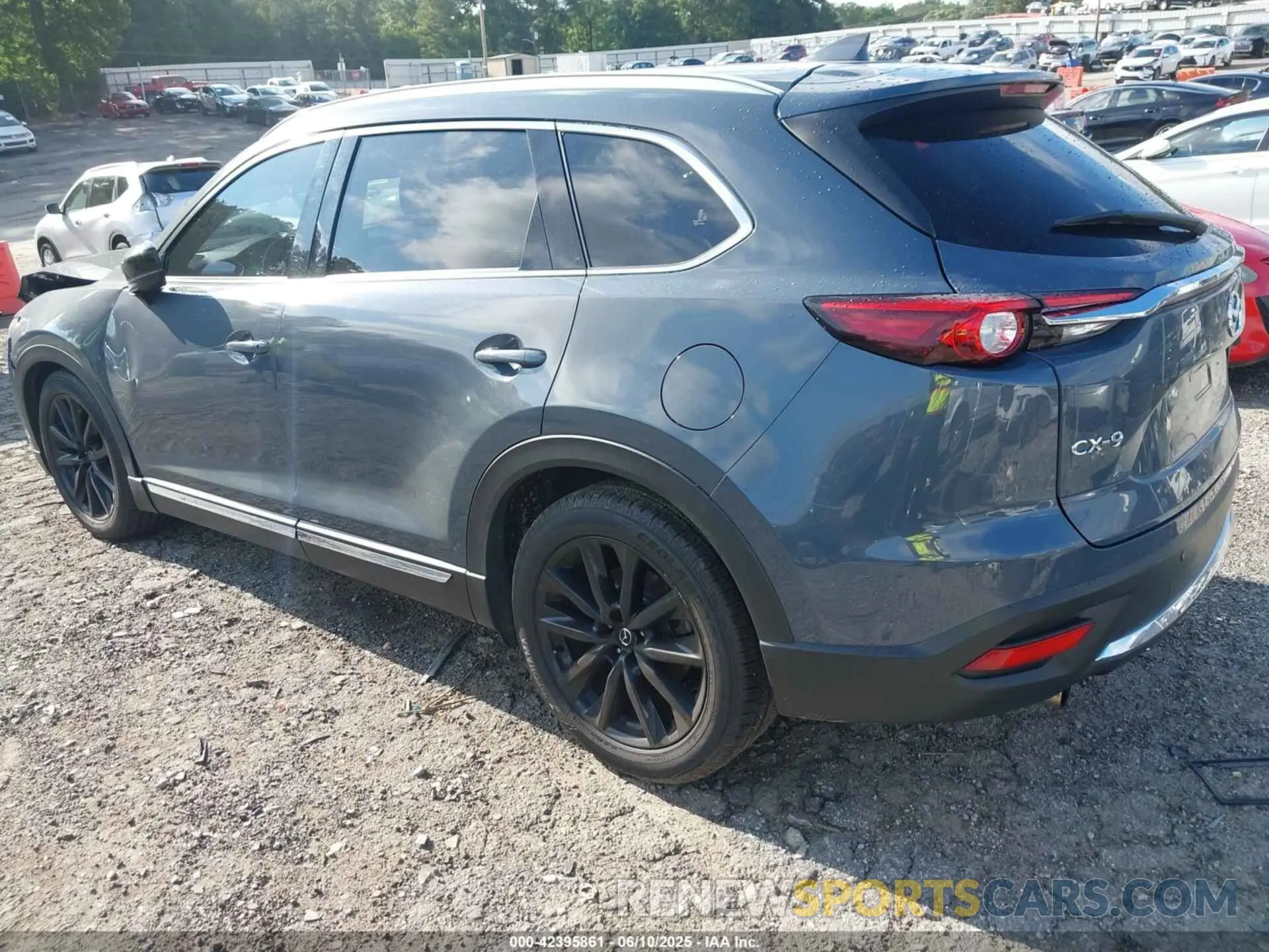 3 fotografías del automóvil dañado JM3TCADY7M0528223 MAZDA CX-9 2021
