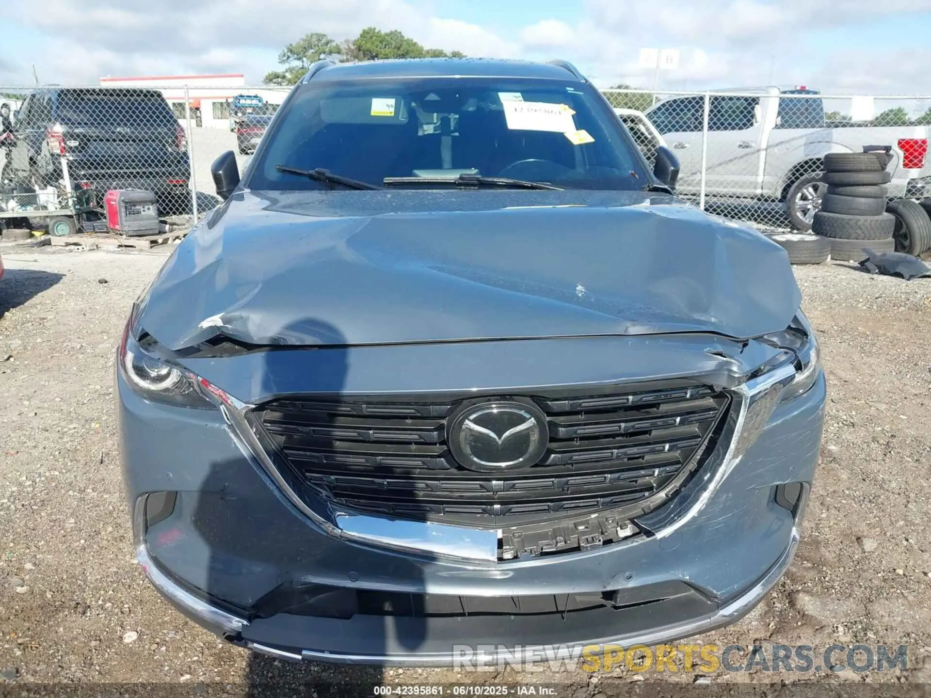 6 fotografías del automóvil dañado JM3TCADY7M0528223 MAZDA CX-9 2021