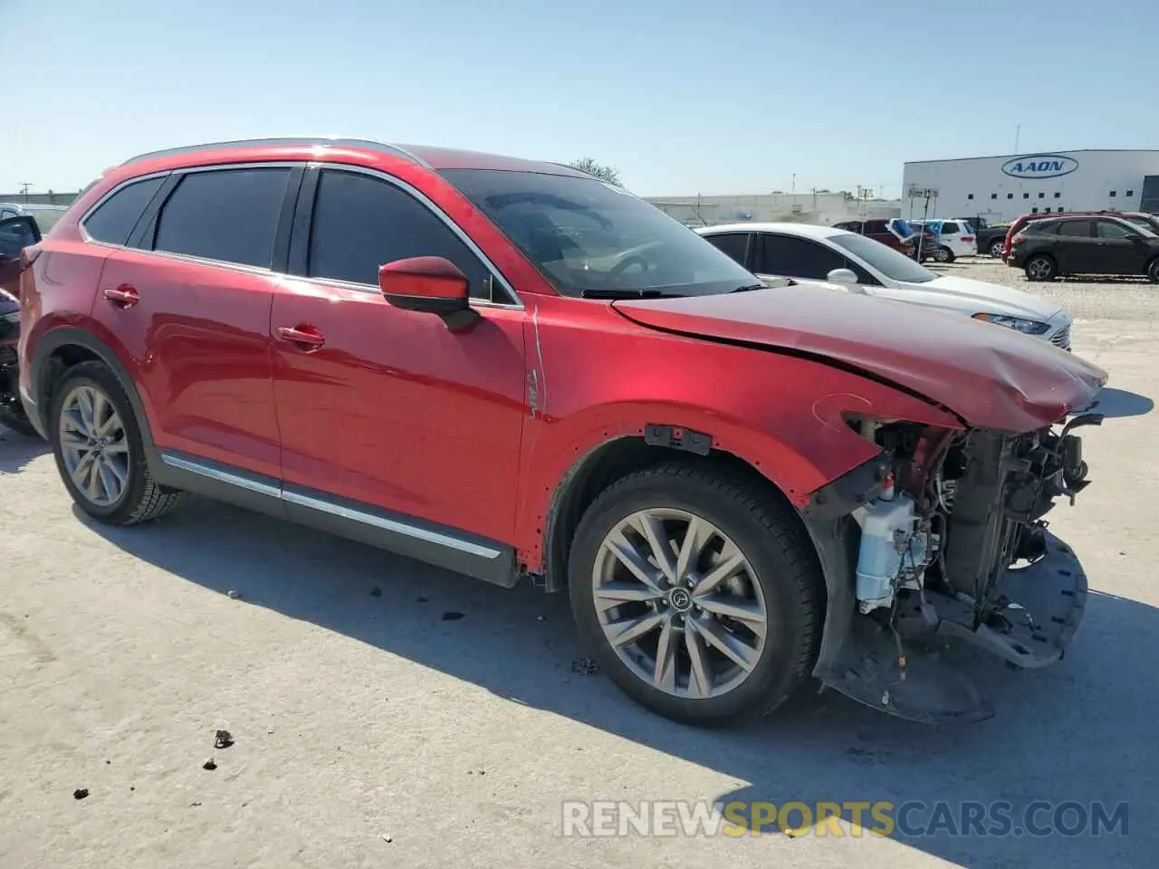 4 fotografías del automóvil dañado JM3TCADY9M0500746 MAZDA CX-9 2021