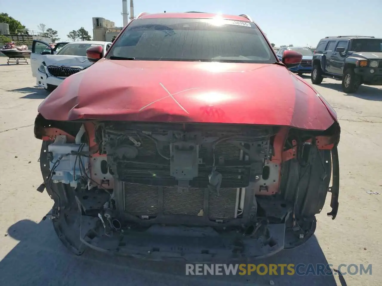 5 fotografías del automóvil dañado JM3TCADY9M0500746 MAZDA CX-9 2021