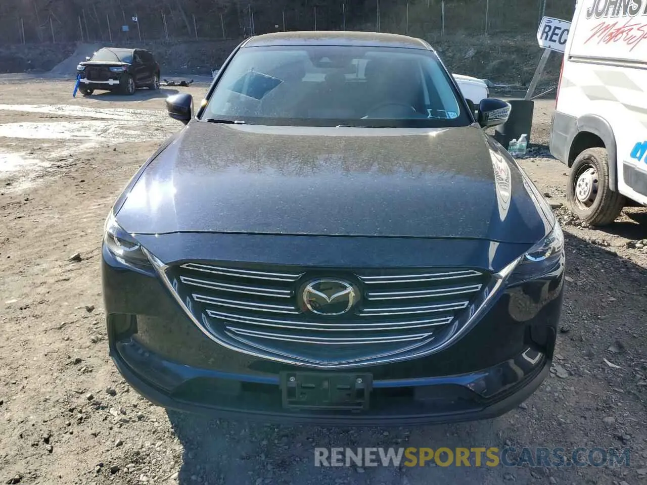 5 fotografías del automóvil dañado JM3TCBBY3M0525070 MAZDA CX-9 2021