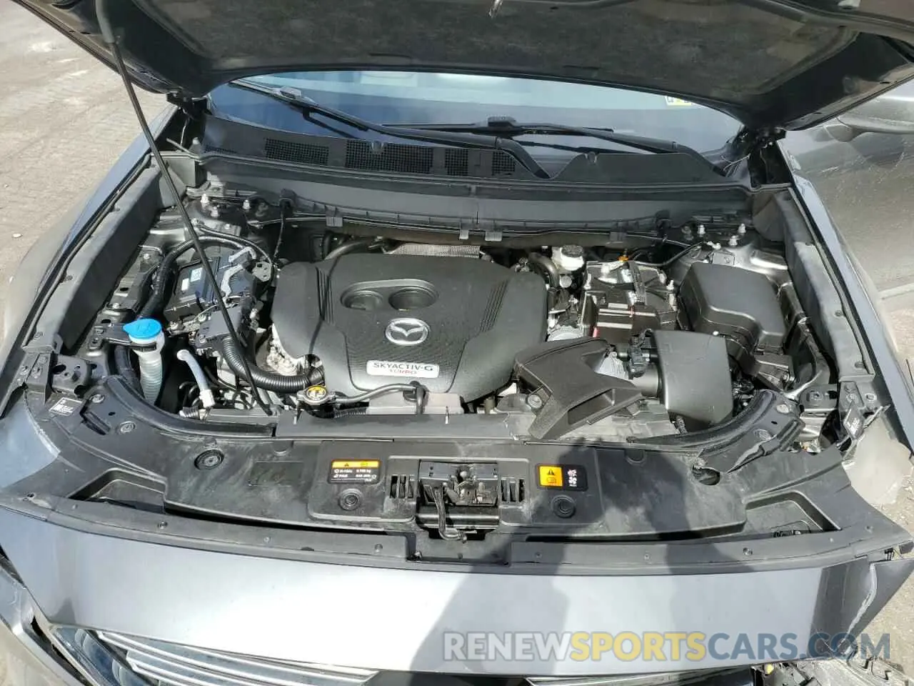 14 fotografías del automóvil dañado JM3TCBCY1M0527589 MAZDA CX-9 2021