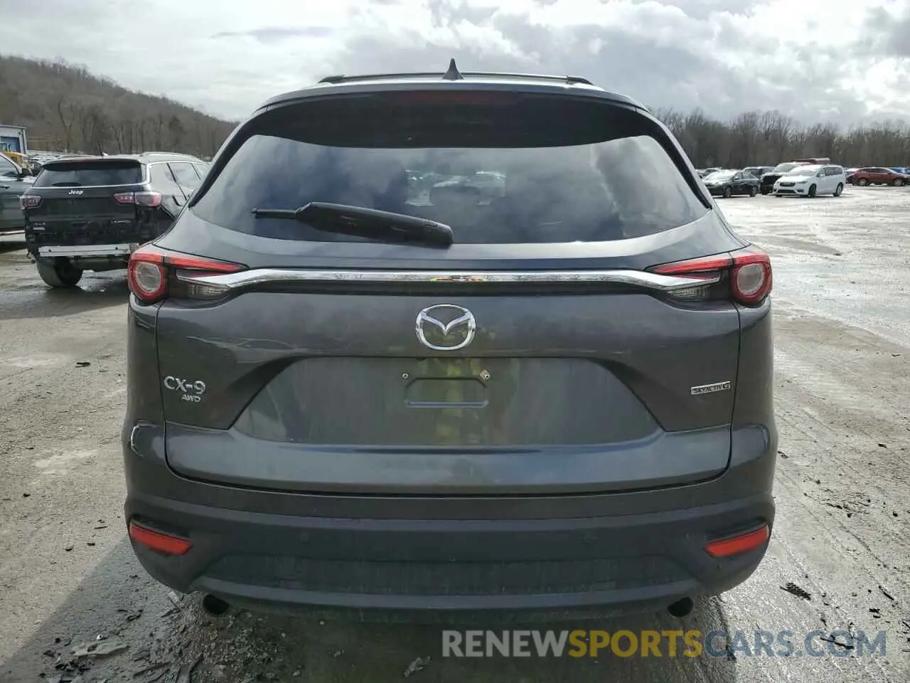 6 fotografías del automóvil dañado JM3TCBCY1M0527589 MAZDA CX-9 2021