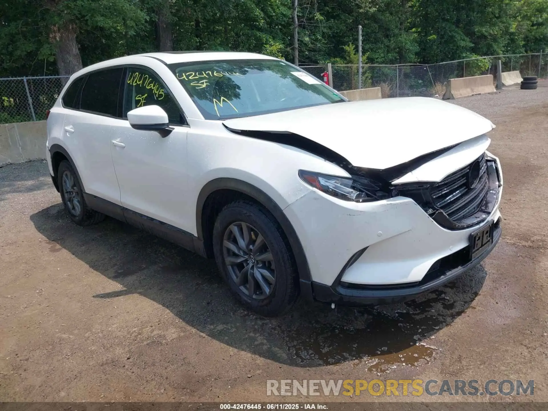 1 fotografías del automóvil dañado JM3TCBCY2M0539878 MAZDA CX-9 2021