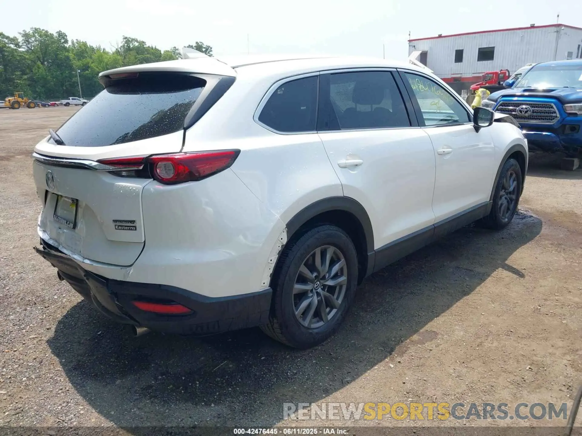 4 fotografías del automóvil dañado JM3TCBCY2M0539878 MAZDA CX-9 2021