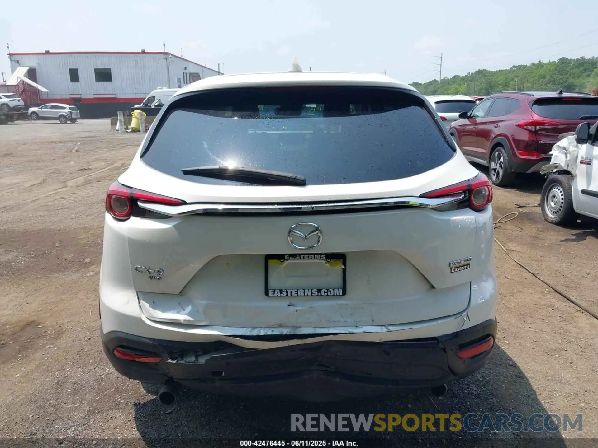 6 fotografías del automóvil dañado JM3TCBCY2M0539878 MAZDA CX-9 2021