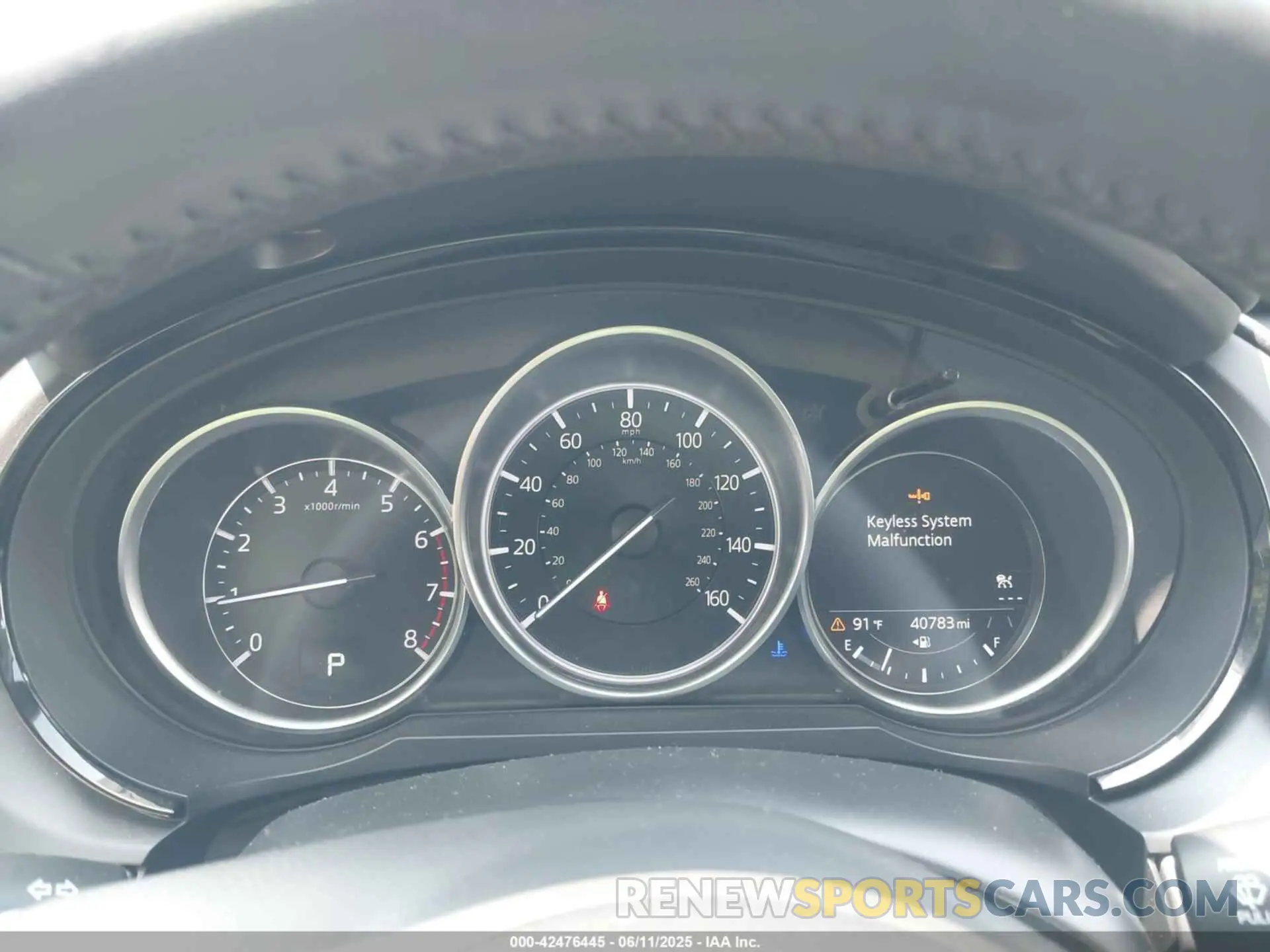 7 fotografías del automóvil dañado JM3TCBCY2M0539878 MAZDA CX-9 2021