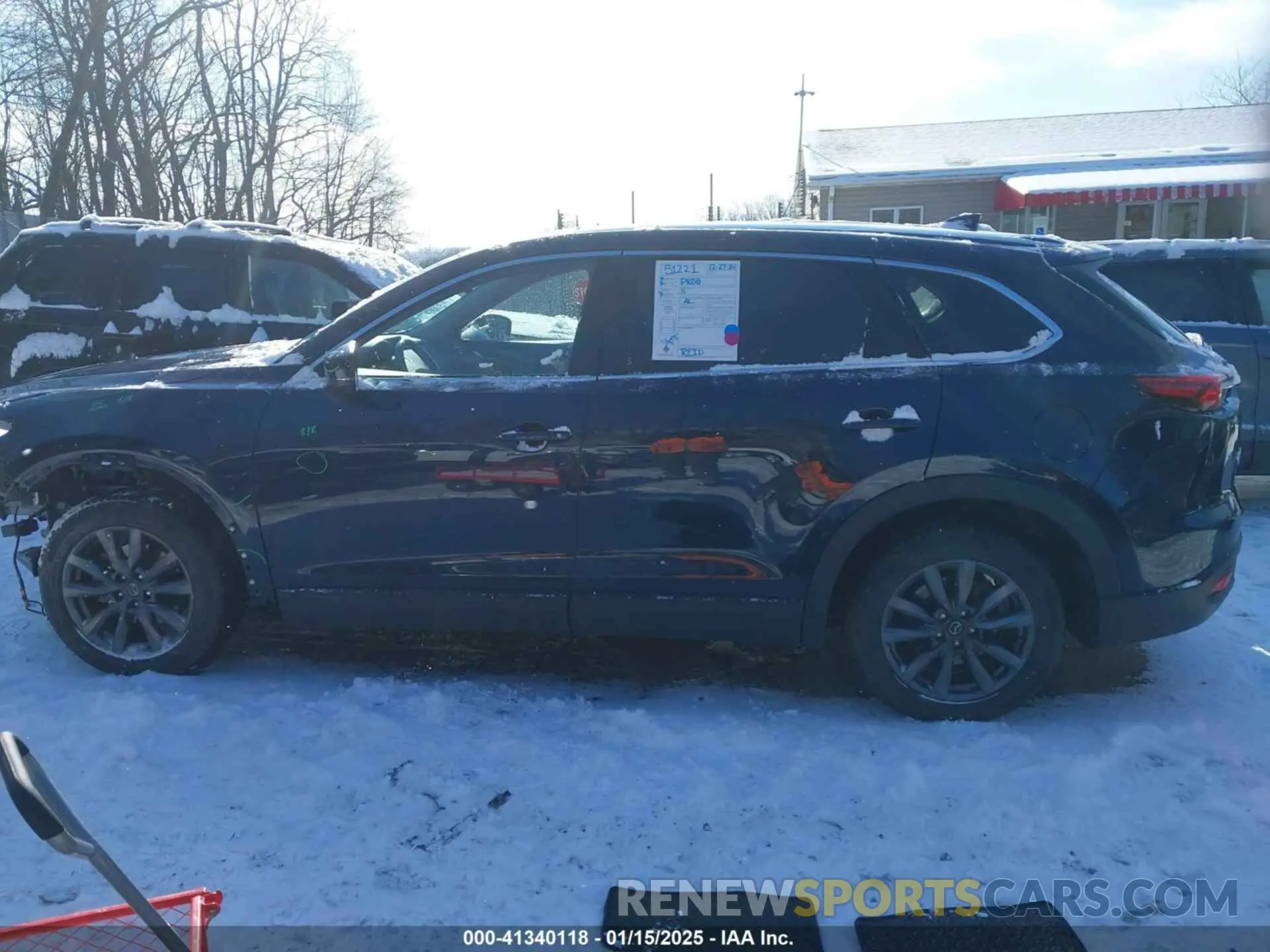 15 fotografías del automóvil dañado JM3TCBCY3M0510194 MAZDA CX-9 2021