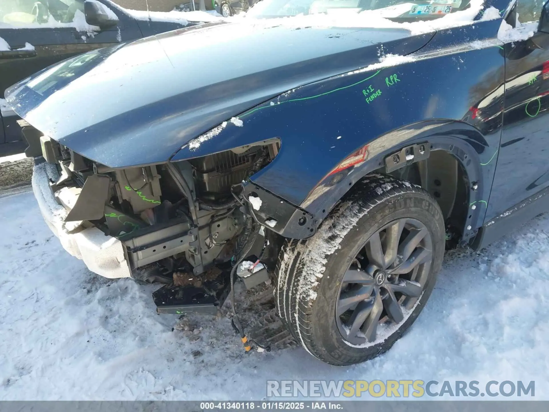 6 fotografías del automóvil dañado JM3TCBCY3M0510194 MAZDA CX-9 2021