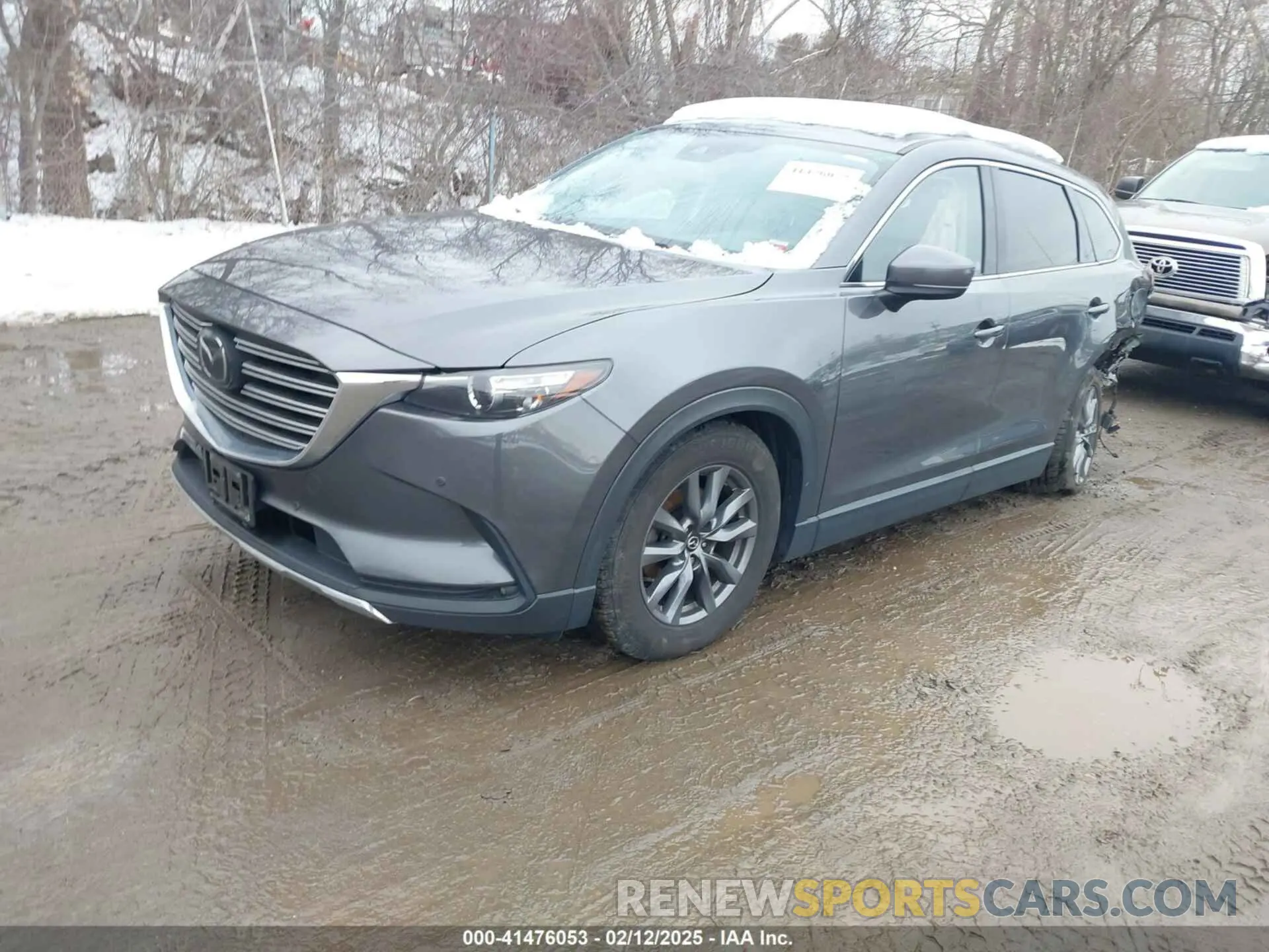 2 fotografías del automóvil dañado JM3TCBCY4M0502895 MAZDA CX-9 2021