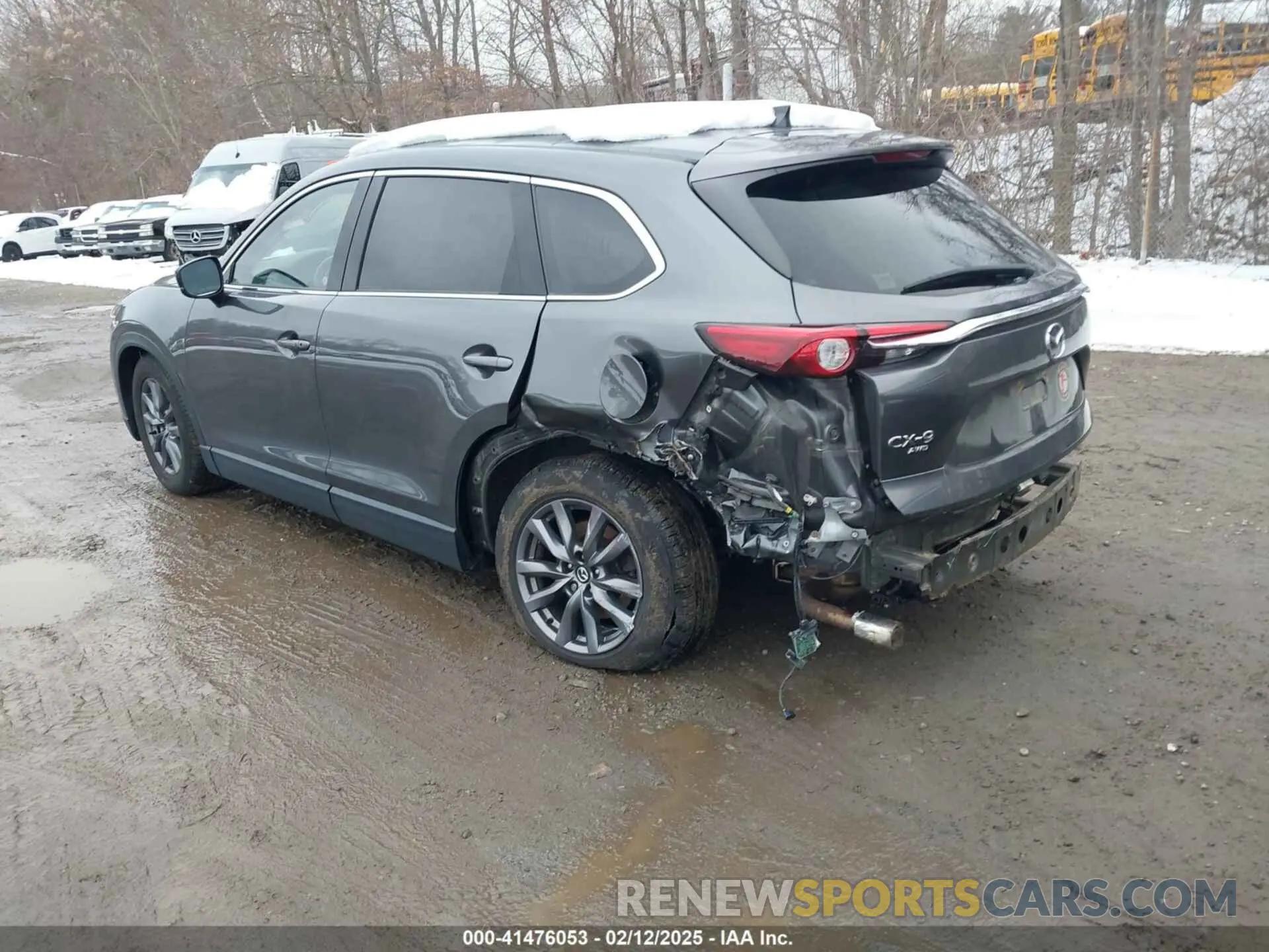 3 fotografías del automóvil dañado JM3TCBCY4M0502895 MAZDA CX-9 2021